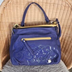 New HAIKU Indigo Blue Mini Pack Clouds Bag Handbag